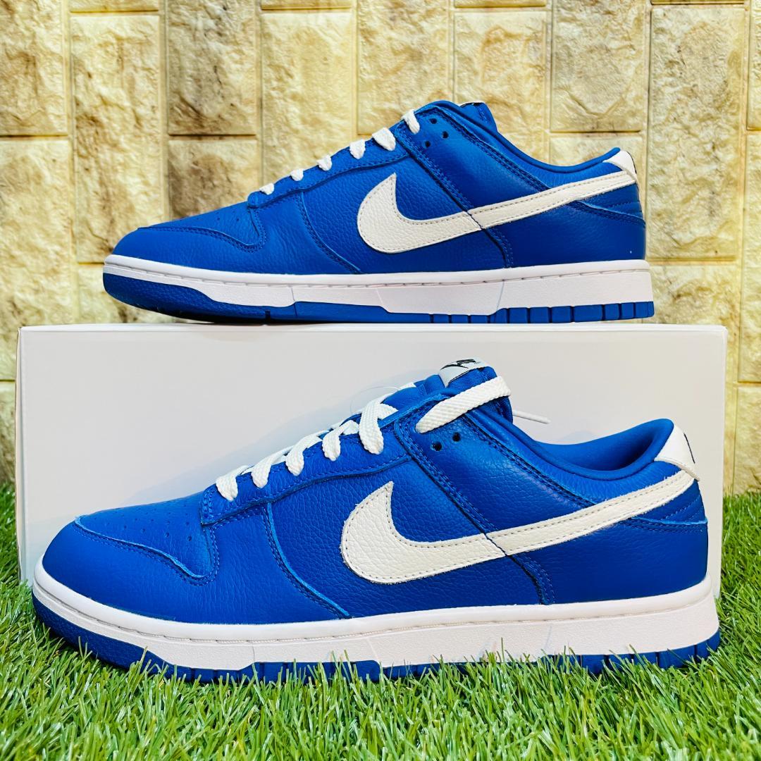 ナイキ ダンク ロー 白 青 ホワイト NIKE DUNK LOW 28.5