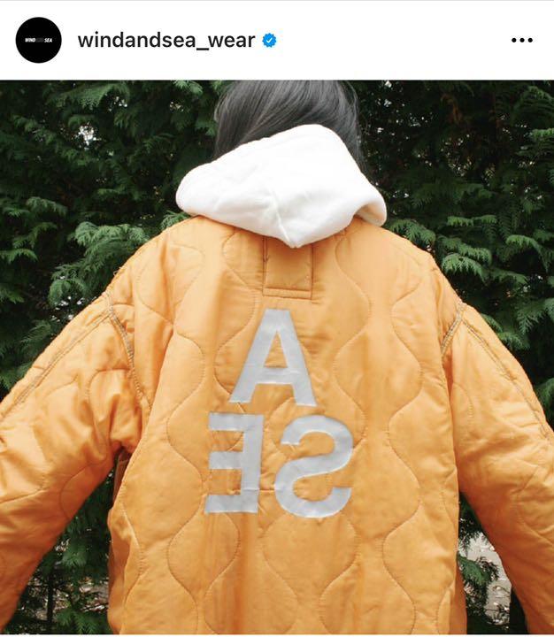 なります✤ WIND AND SEA QUILTING LINER JACKET 7aGOE-m52139291225 ミリタリー