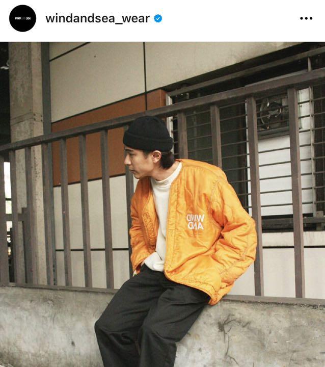 なります✤ WIND AND SEA QUILTING LINER JACKET 7aGOE-m52139291225 ミリタリー