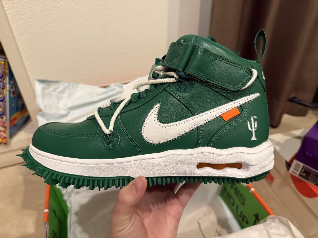 Off-White × Nike Air Force 1 Mid SP LTHR