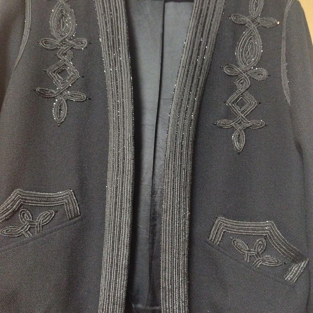 SAINT LAURENT 黒 カーディガン