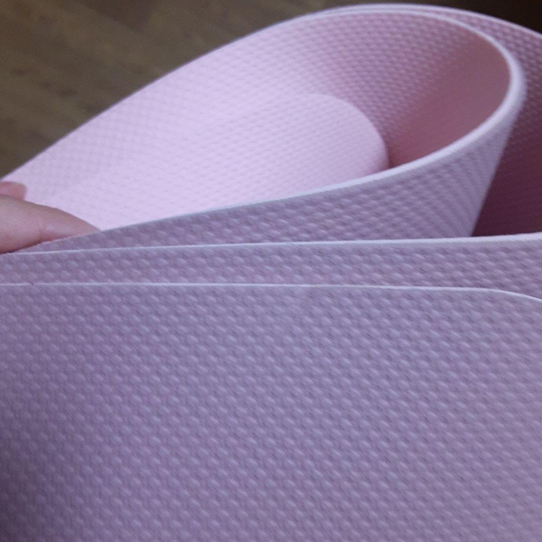 SUKALA ピンク エクササイズマット 収納バッグ付き、美品
