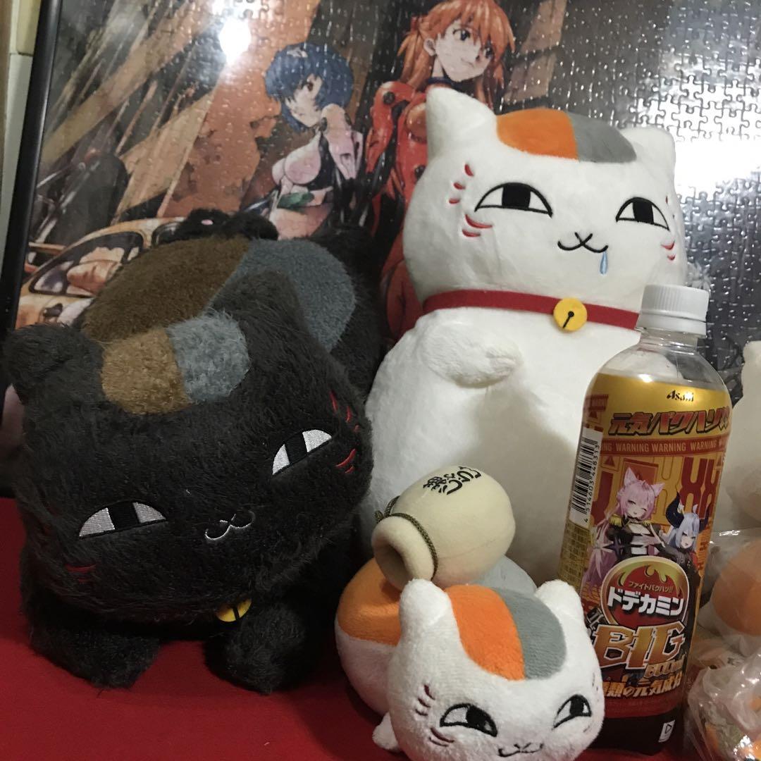 お早い方勝ち！ 夏目友人帳 ニャンコ先生 ぬいぐるみ 5点セット！ 美品ラスト品