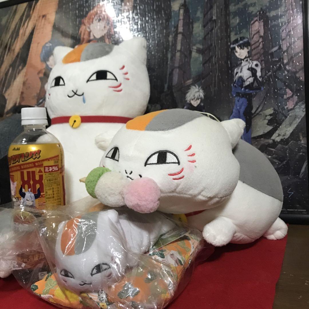 お早い方勝ち！ 夏目友人帳 ニャンコ先生 ぬいぐるみ 5点セット！ 美品ラスト品