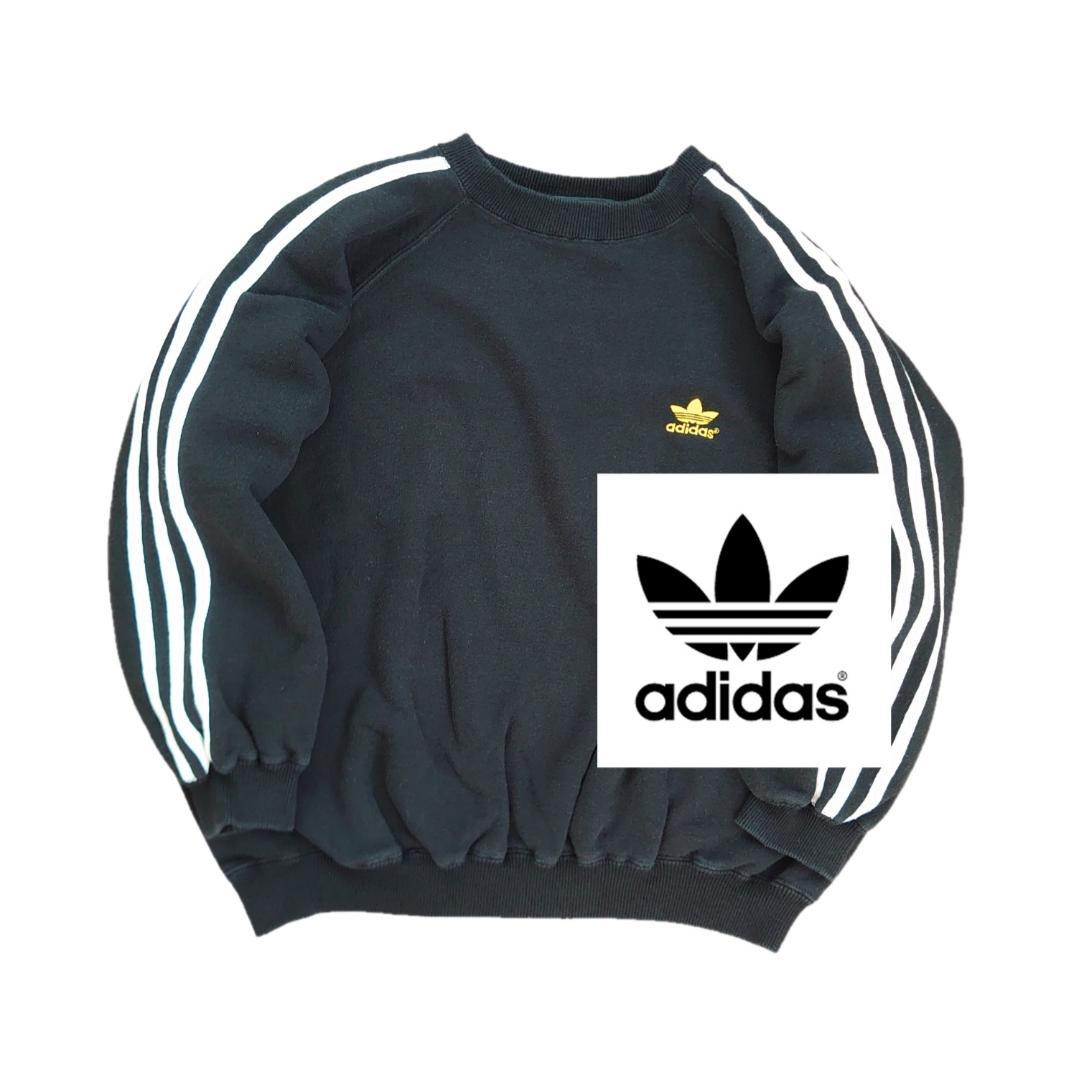 “90s adidas アディダス ロゴ スウェット”