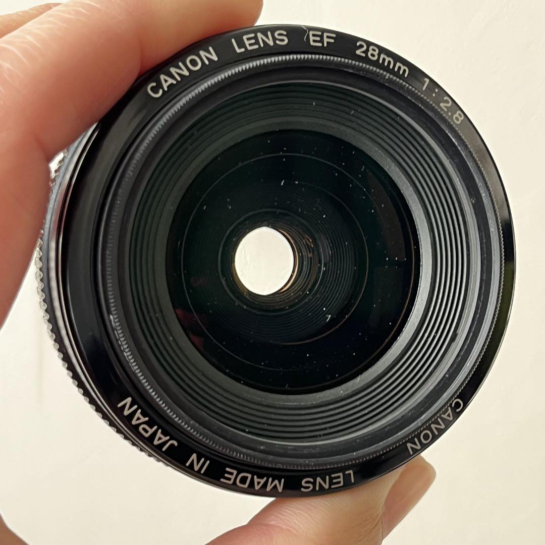【ジャンク品】Canon EF 28mm f/2.8 単焦点レンズ