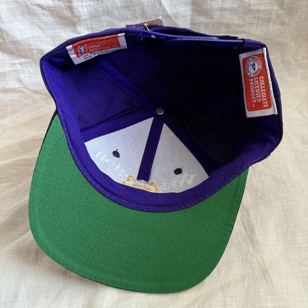 90's デッドストック Washington huskies キャップ