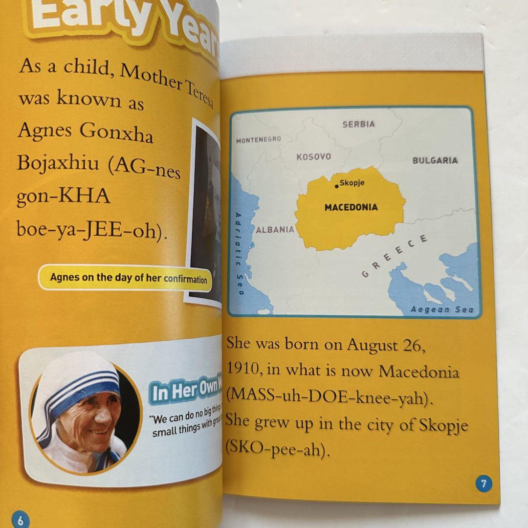 Geographic Kids Readers Level 1 English Reading Books Hell