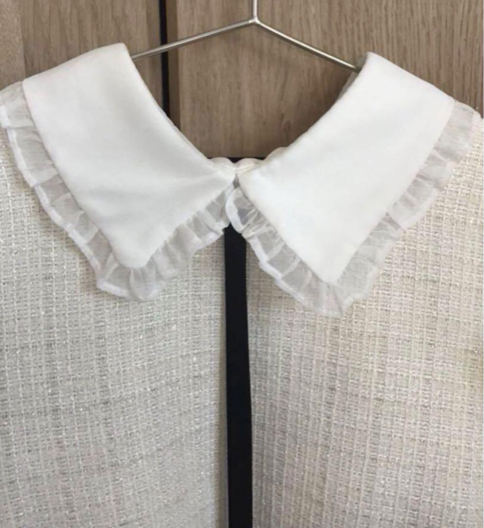 美品　キャバドレス　ハイネック　ミニドレス　ローブドフルール　DeaAndy