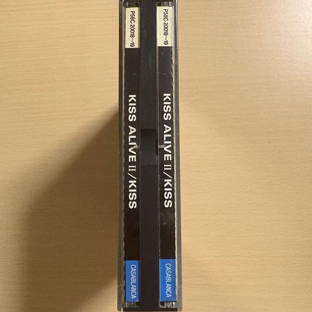 KISS キッス ALIVE II CD 2枚組 【希少・ポリスター旧規格】 洋楽