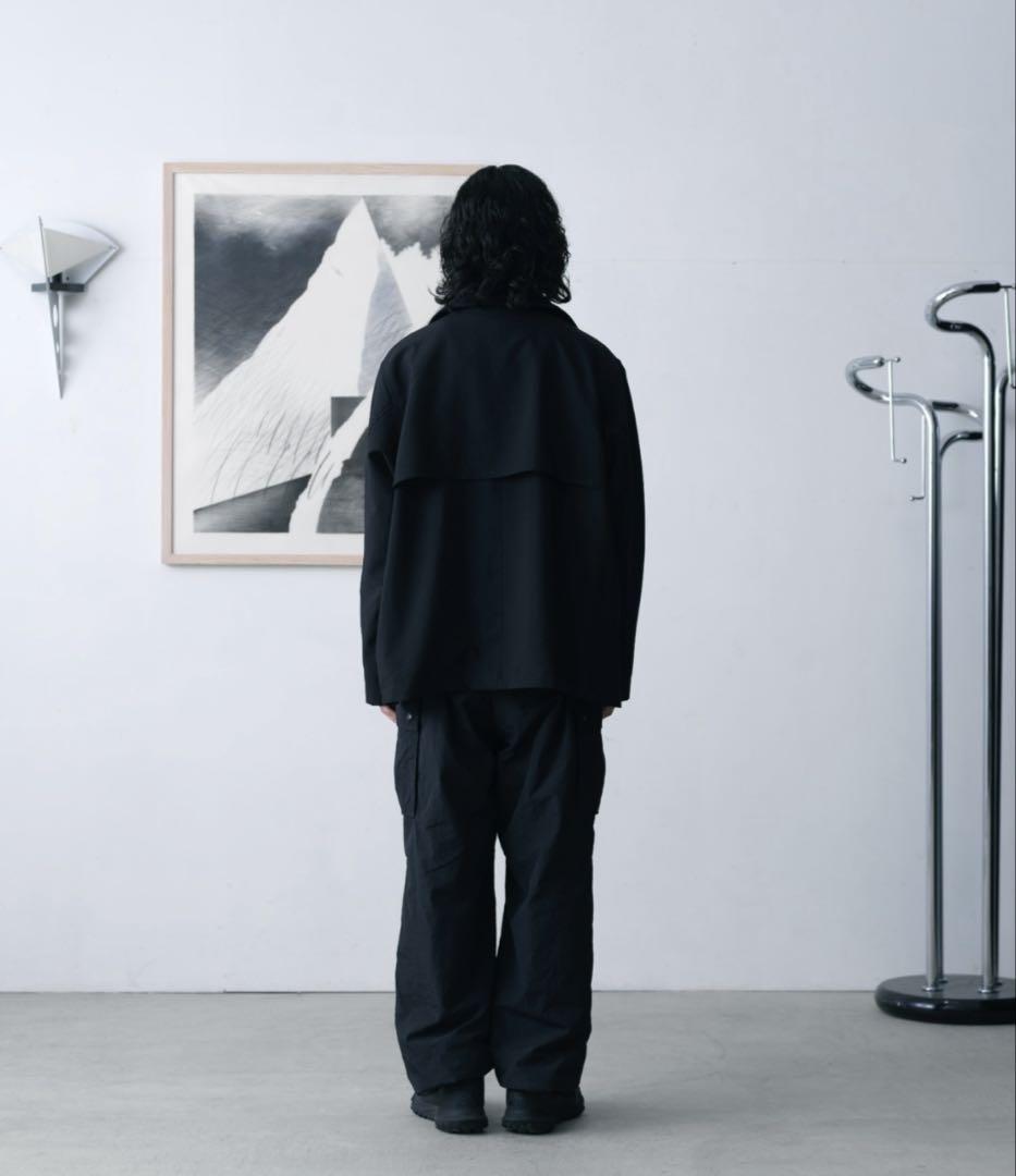 SINSS 2way bal collar blouson Black S - メルカリ