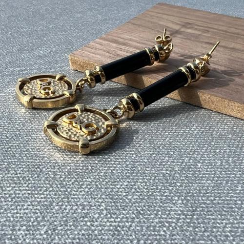 【未使用】DOLCE & GABBANA ドルガバ ピアス ゴールド D&G