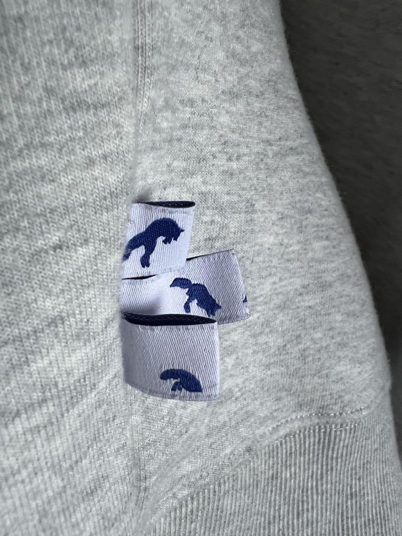 ADER ERROR x MAISON KITSUNE グレー トレーナー
