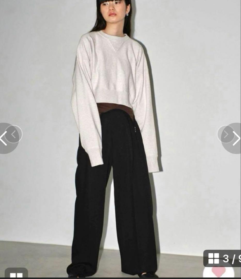 Tuck Wide Trousers