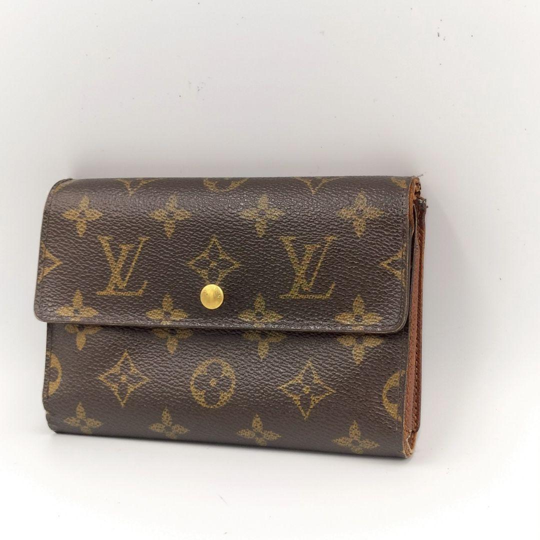 ⑭ LOUIS VUITTON モノグラム 三つ折り財布 コンパクト