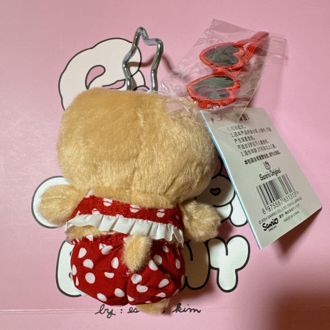 キティ　ハワイ　日焼けキティ　ぬいぐるみ　サングラス　アロハ　ダニエル ハワイで買えるぬいぐるみやキャラクターグッズやお人形のお土産