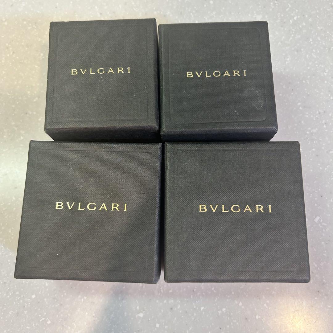 BVLGARI レザーリングケース 4個セット空箱