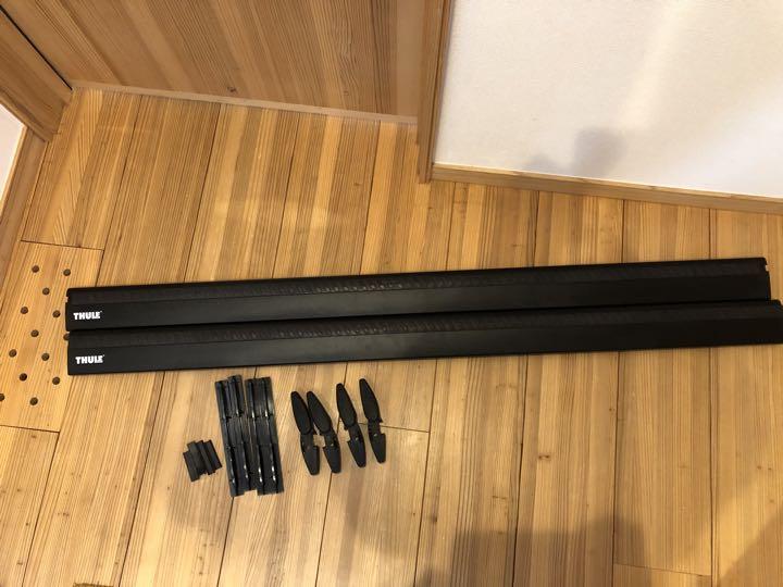 thule ウィングバー　ルーフレール付車　969b （現行7113）7104