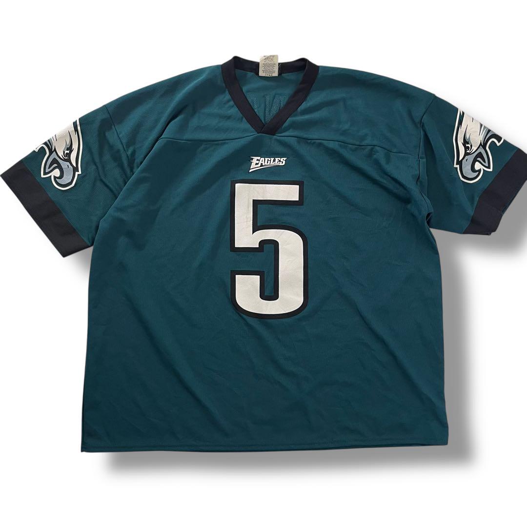 00s NFL イーグルス XXL ヴィンテージ ゲームシャツ 古着 LOGO