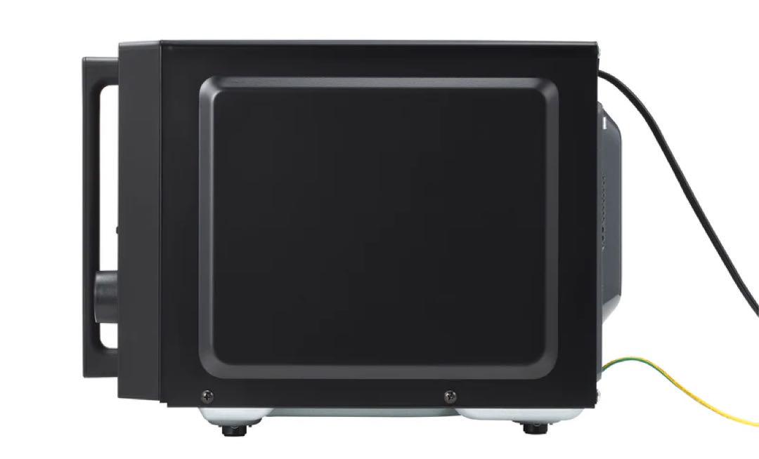 匿名発送　センサー付きフラット電子レンジDR-282 ブラック　ツインバート