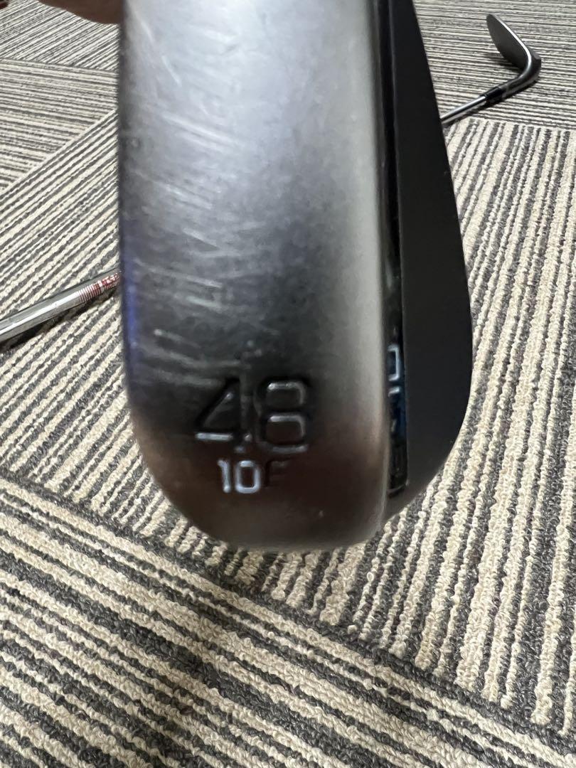 タイトリスト SM10 ウェッジ　48° ニッケル　美品　カバー付き