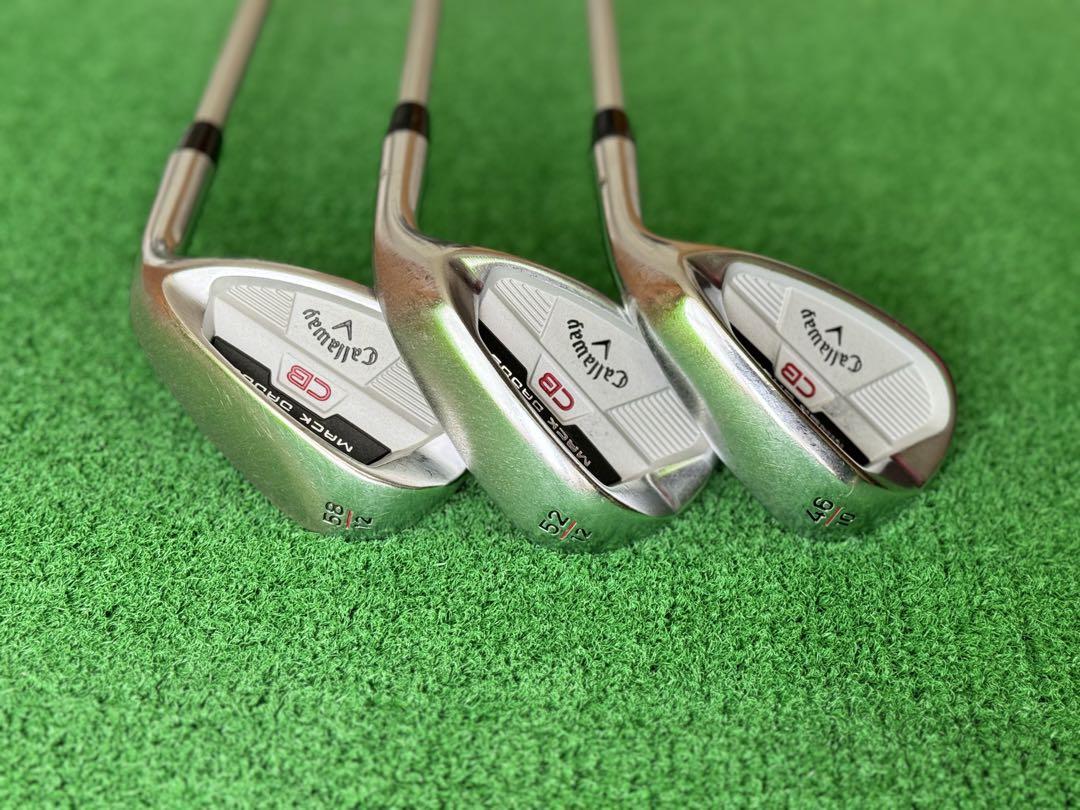 【値下げ】キャロウェイ マックダディー3 早い者勝ちcallaway キャロウェイ ウェッジマックダディ3本セット