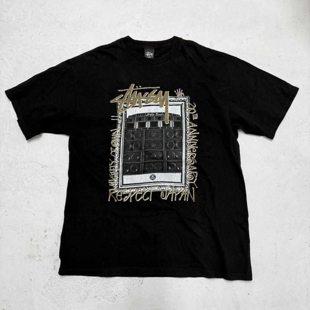 Stussy ステューシー 20TH マイティクラウン ワールドツアー Tシャツ
