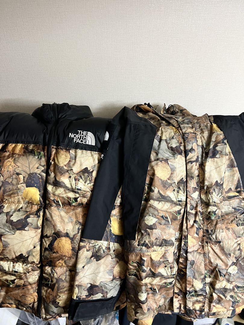 出品3日まで‼️supreme NORTHFACE 枯葉 2着セット