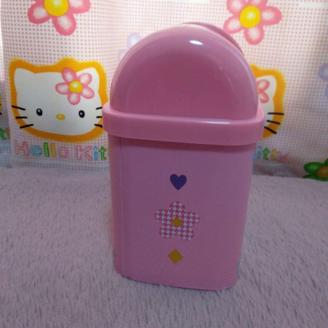 サンリオ ハローキティ 千鳥柄キティ ミニゴミ箱 ダストボックス
