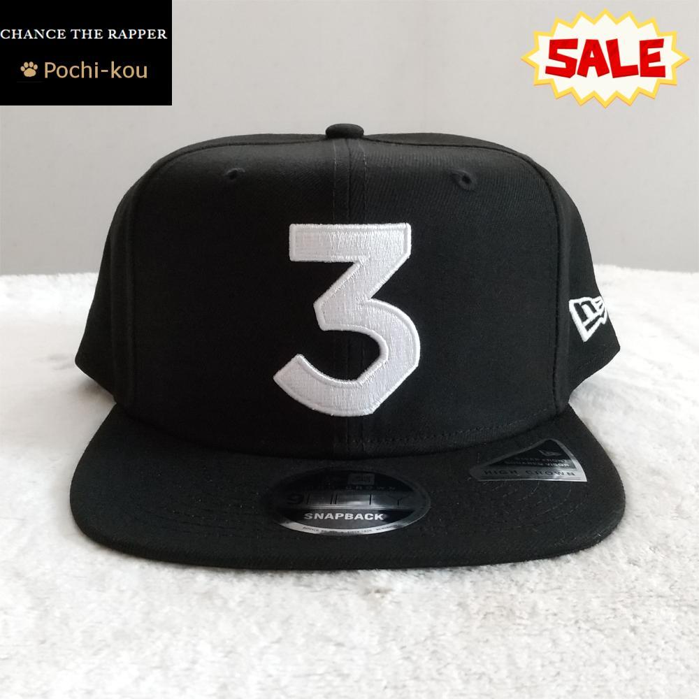 セール チャンスザラッパー CHANCE3 NEW ERA 帽子 ブラック T2