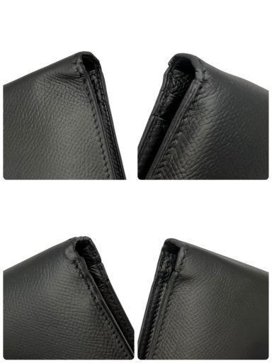 美品 HERMES エルメス ベアン クラシック 二つ折り 長財布 ▢H刻印