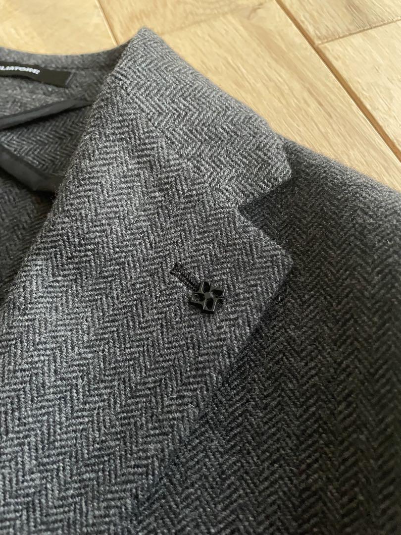 未使用 TAGLIATORE タリアトーレ ウールカシミヤジャケット 48