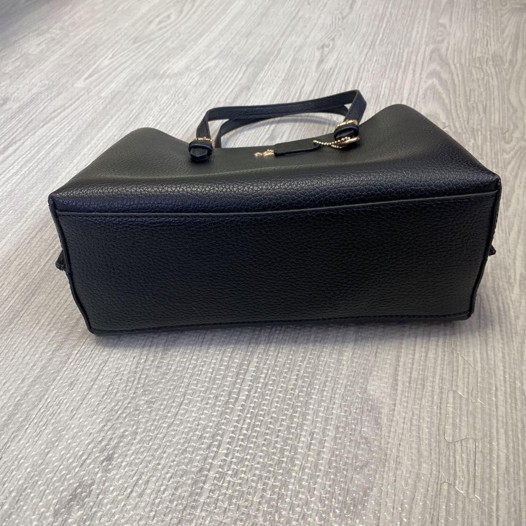 2025特集 COACH 美品 2WAYバック 黒 コーチ バッグ
