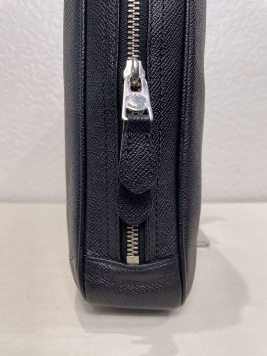 好評最安値 格安 バッグ ブリーフケース レザー メンテ済み Evqs4-m52175364214 コーチ 定価9.3万 ビジネス 即納最安値