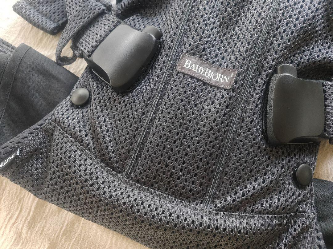 っこも⇡ 専用スタイ付 ONE KAI air メッシュ グレー zIZjQ-m52175372856 ベビービョルン ティージン