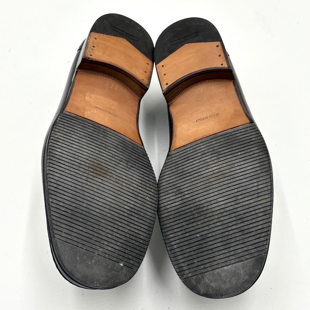 極美品 スレ小✨Ferragamo 8.5 ガンチーニ ローファー ブラック