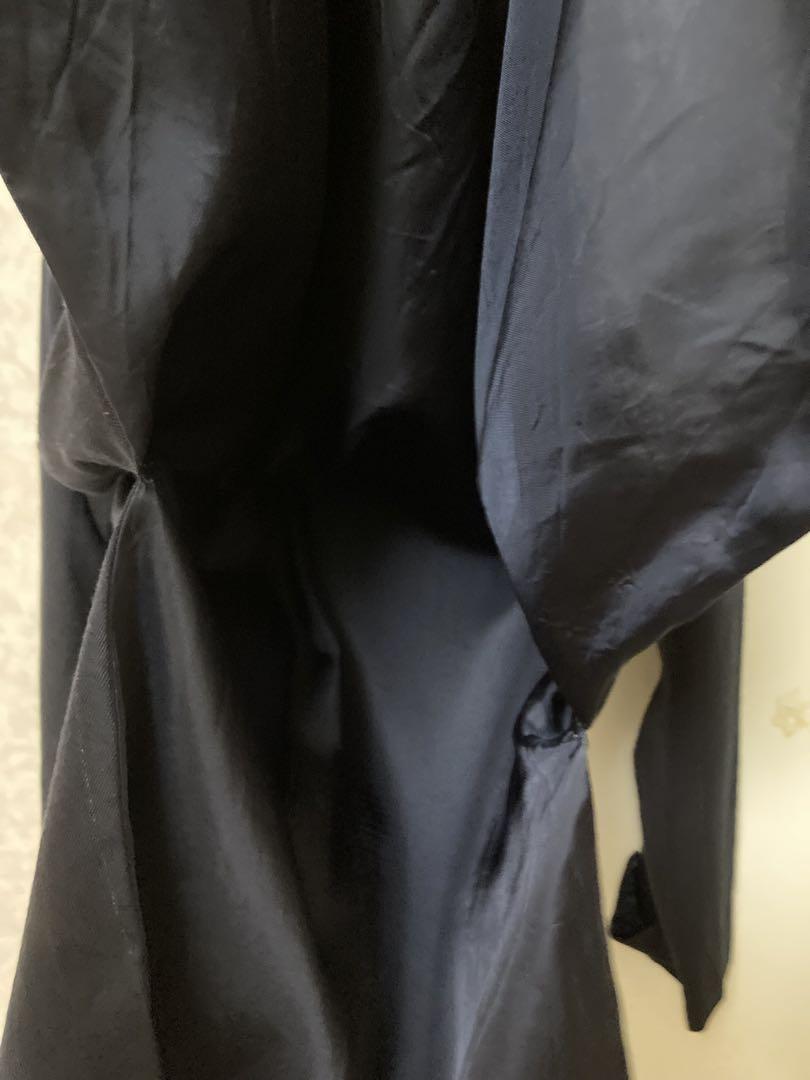 ethosens/エトセンス　15AW ピンストライプロングジャケット