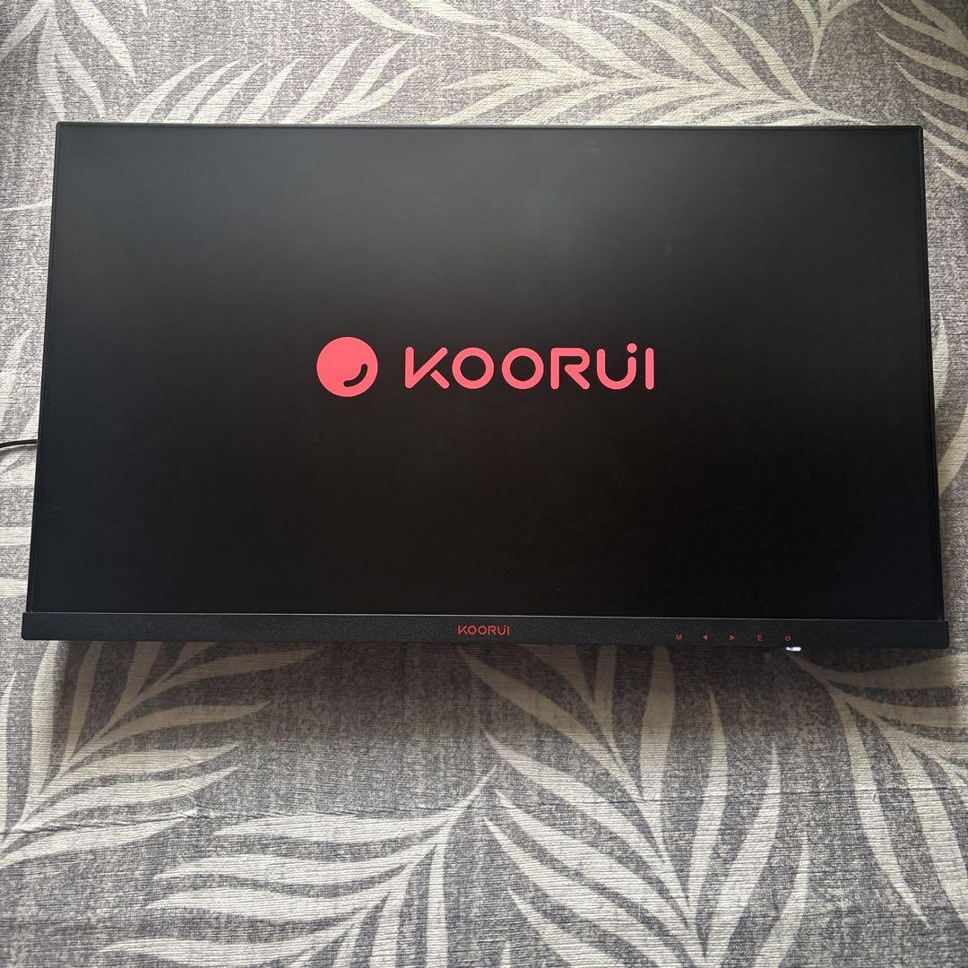 KOORUI ゲーミングモニター 24インチフルHD VA 非光沢