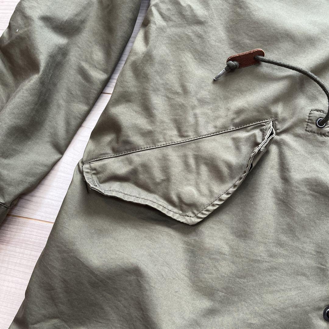 Alpha Industries オリーブ モッズコート L