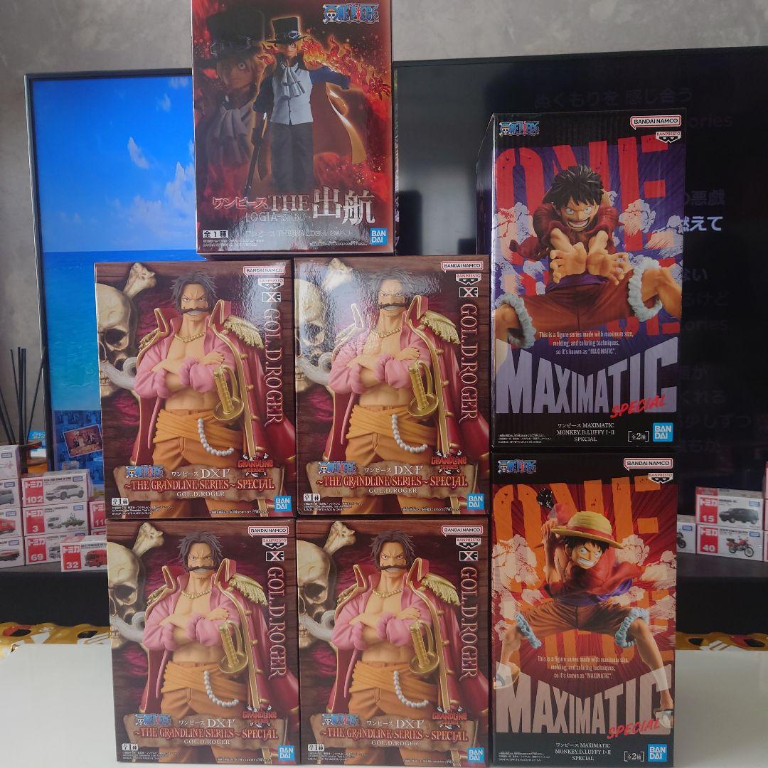 ONEPIECE／ワンピース・ゴール Ｄ ロジャー・ルフィー・サボ フィギュア