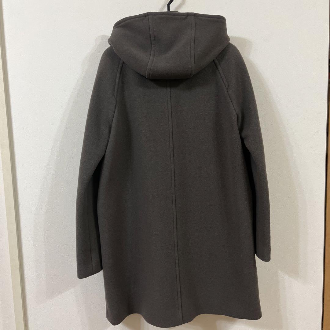 【極美品】シップス ハミルトン ウール フードコート 2way ネイビー 36 シップス SHIPS 2WAY ハミルトン フードコート ネイビー サイズ36