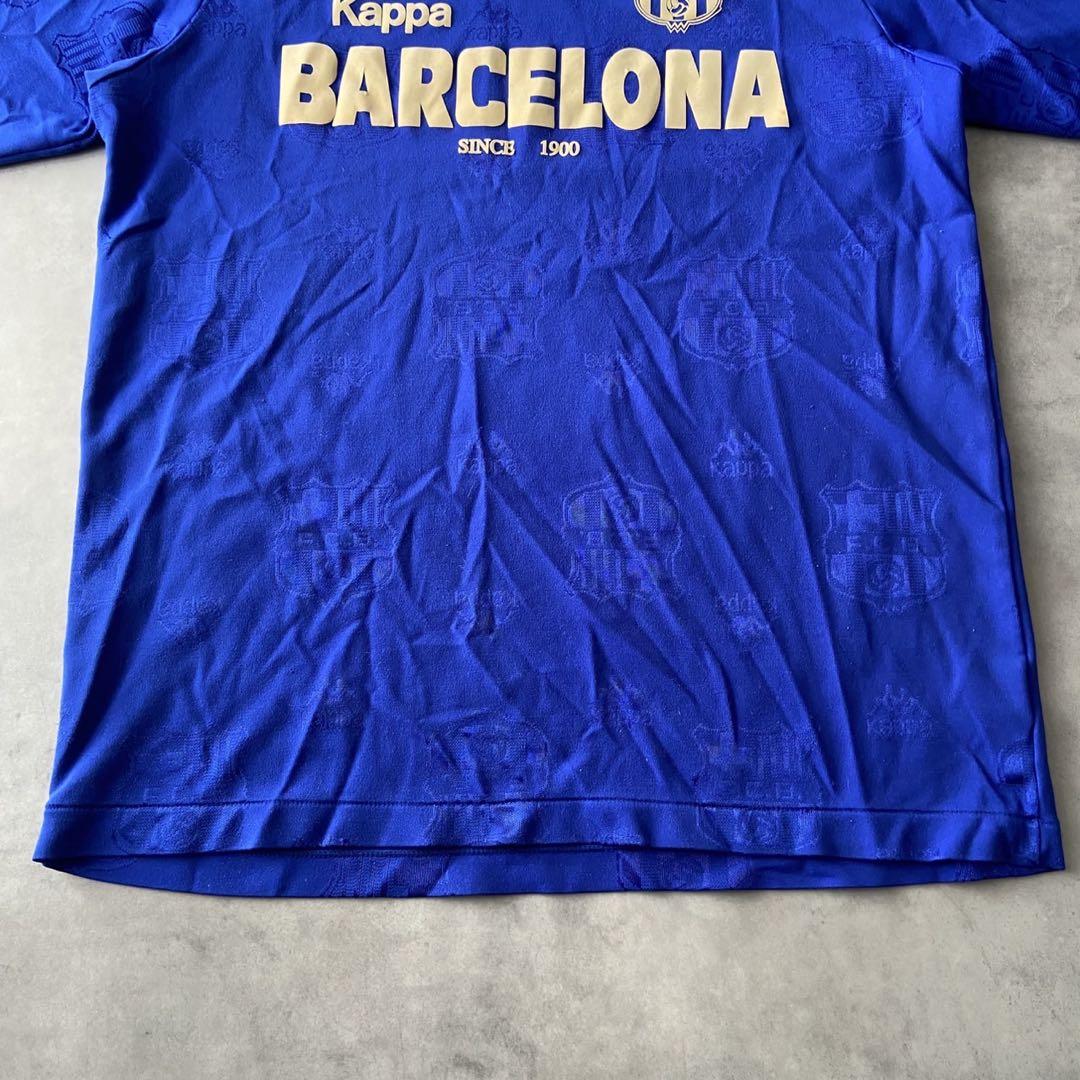 【希少】90s Kappa FC BARCELONA ゲームシャツ L AY32