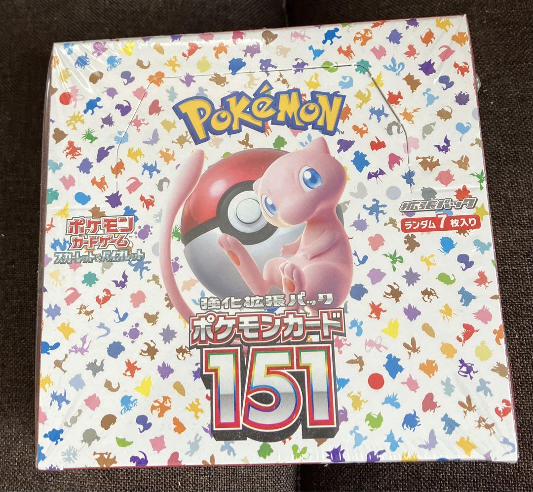ポケモンカード151BOX シュリンク付