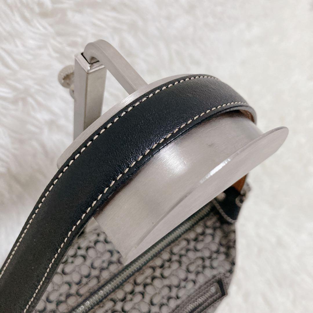 COACH コーチ ハンドバッグ アクセサリーポーチ シグネチャー 黒 6332 COACH コーチ ハンドバッグ アクセサリーポーチ シグネチャー 黒
