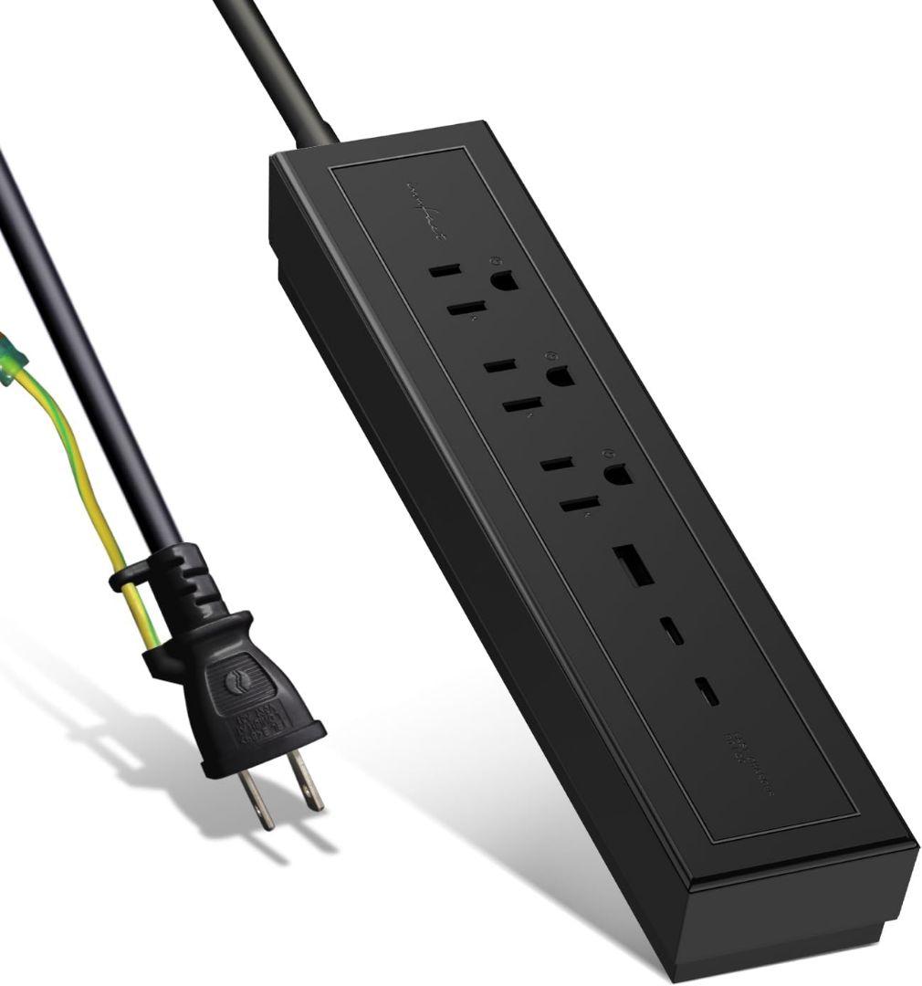 Innfact 73W USB 充電ポート 付 高性能 電源タップ 2m