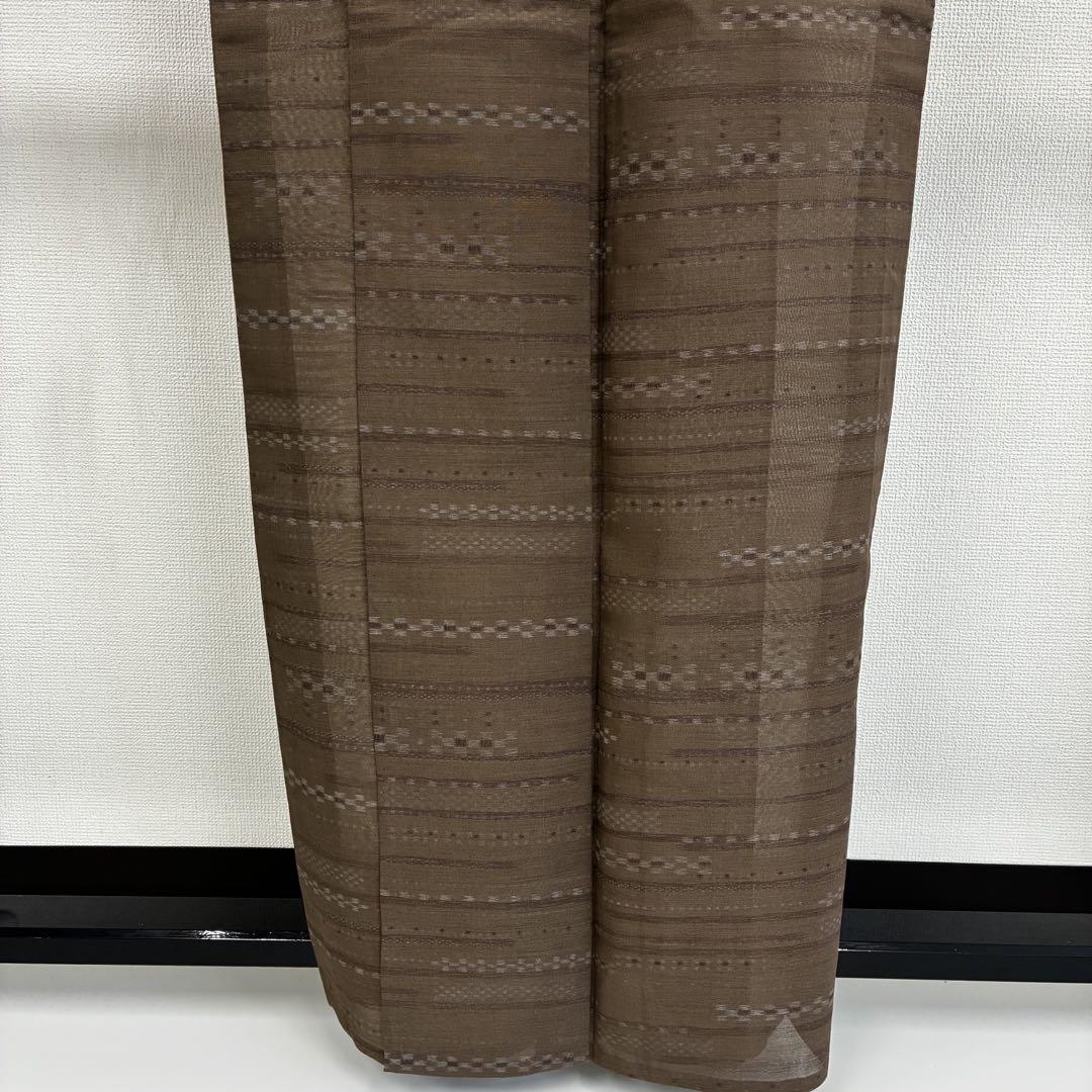 専用ページ夏着物 琉球 壁上布 裄65 横断 正絹 U-6728