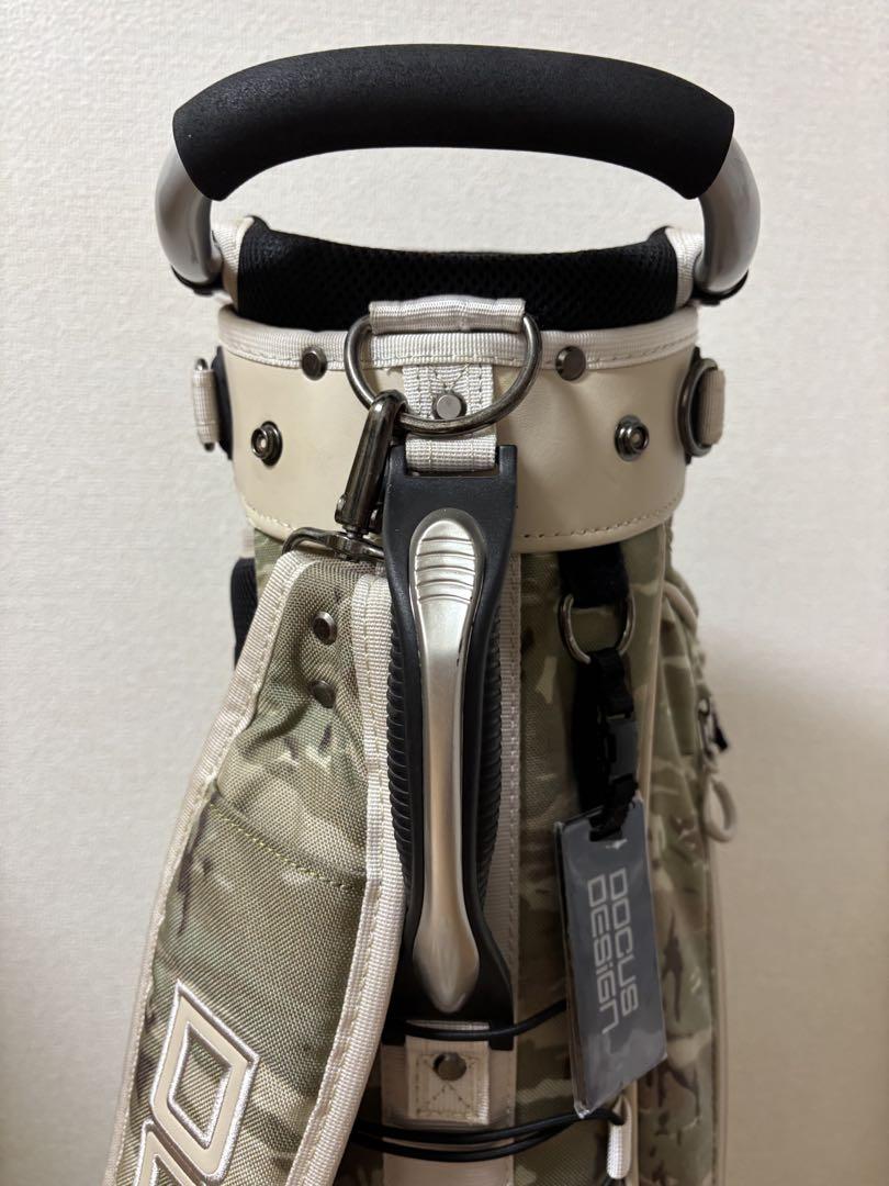 DOCUS DESIGN ドゥーカスデザイン迷彩キャディバッグ　ヘッドカバー付き