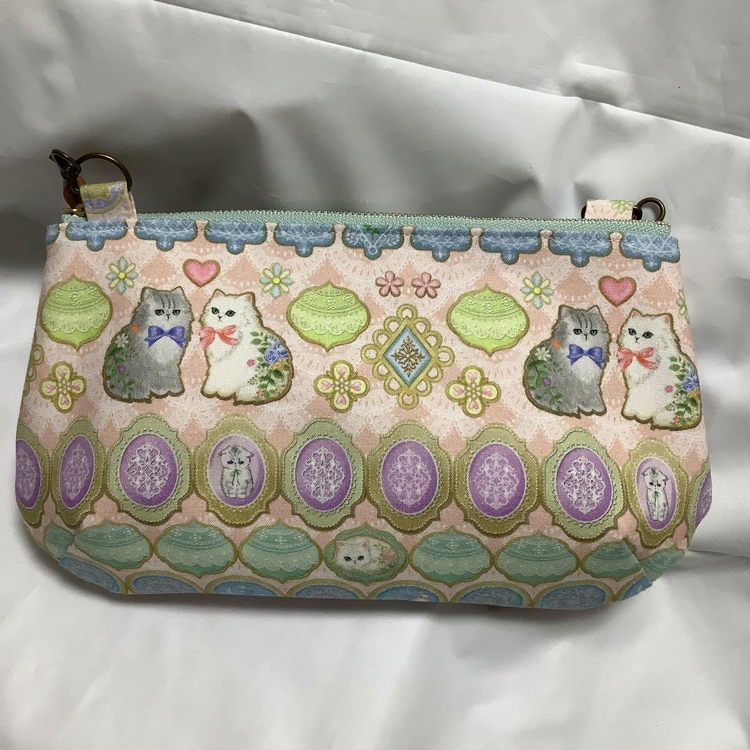 ユキエモン yukiemon ハンドメイド ファスナーポーチ ポシェット