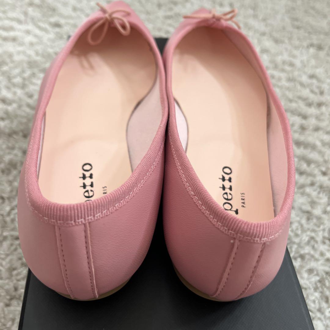 新品Repetto ピンク フラットシューズ 38ハーフ 新品Repetto ピンク フラットシューズ 38ハーフ - メルカリ