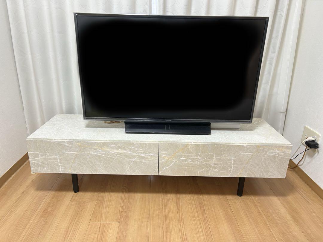 特別家具・インテリア - LOWYA テレビボード 140cm 大理石調